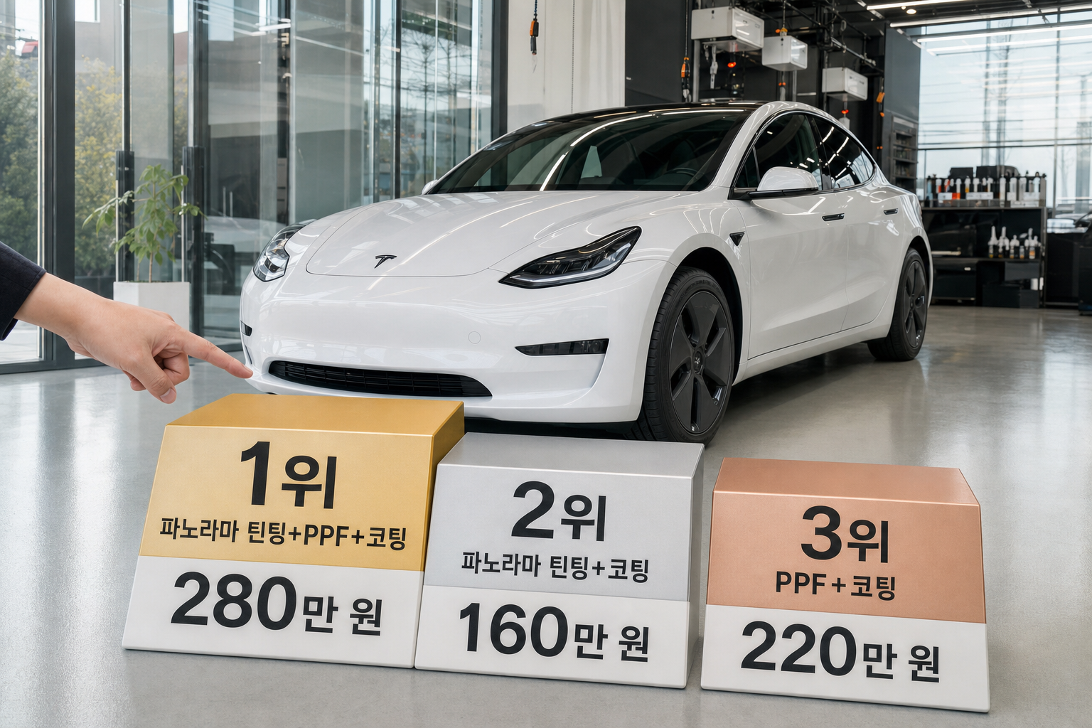 테슬라 모델3 신차패키지 구성 추천
